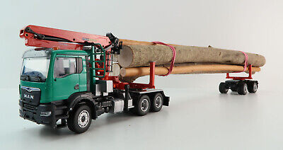 Conrad 81179/01 MAN TGS TN 6x4 Truck and Doll Long Timber Conrad 81179/01 MAN TGS TN 6x4 Truck and Doll Long Timber