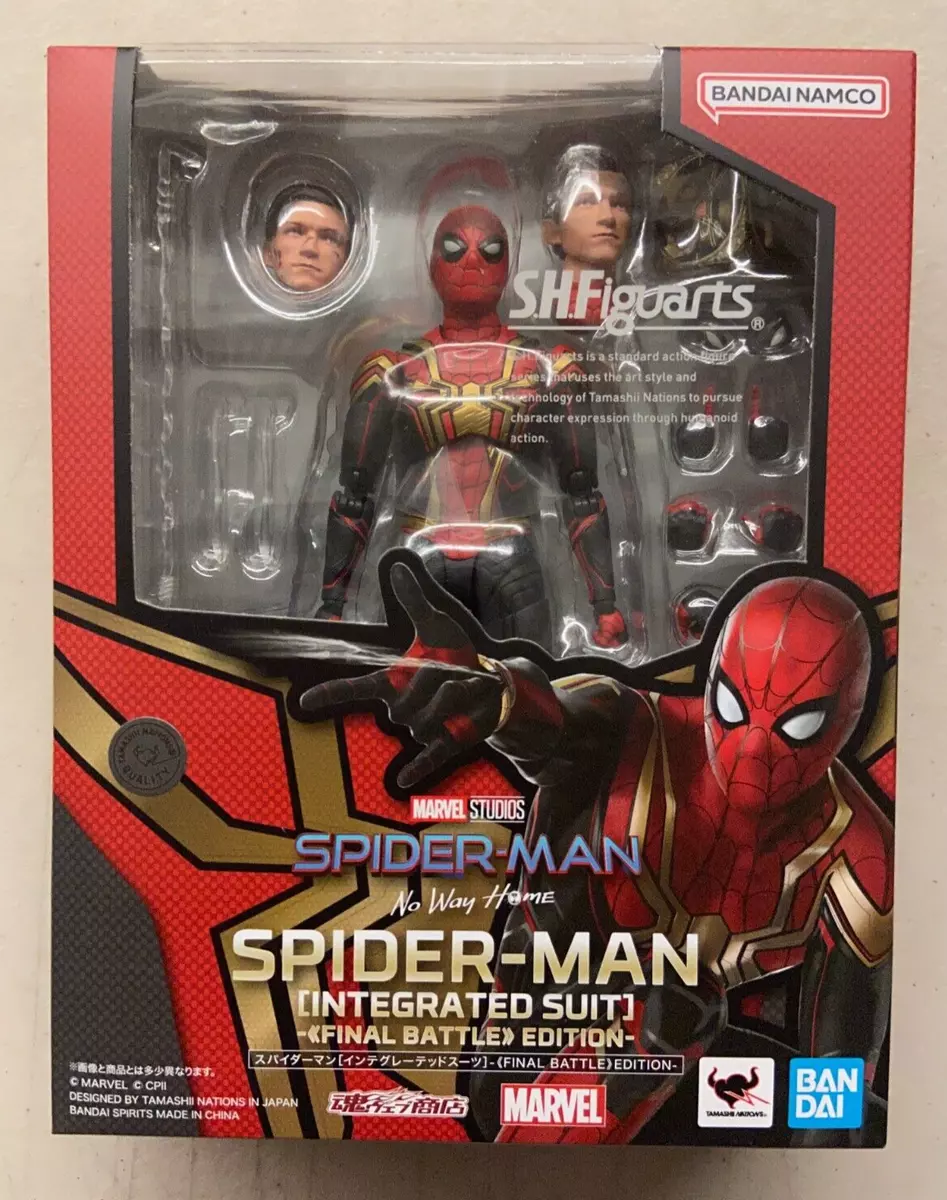 Bandai SH Figuarts Marvel Spider-Man Integrated Suit Final Battle