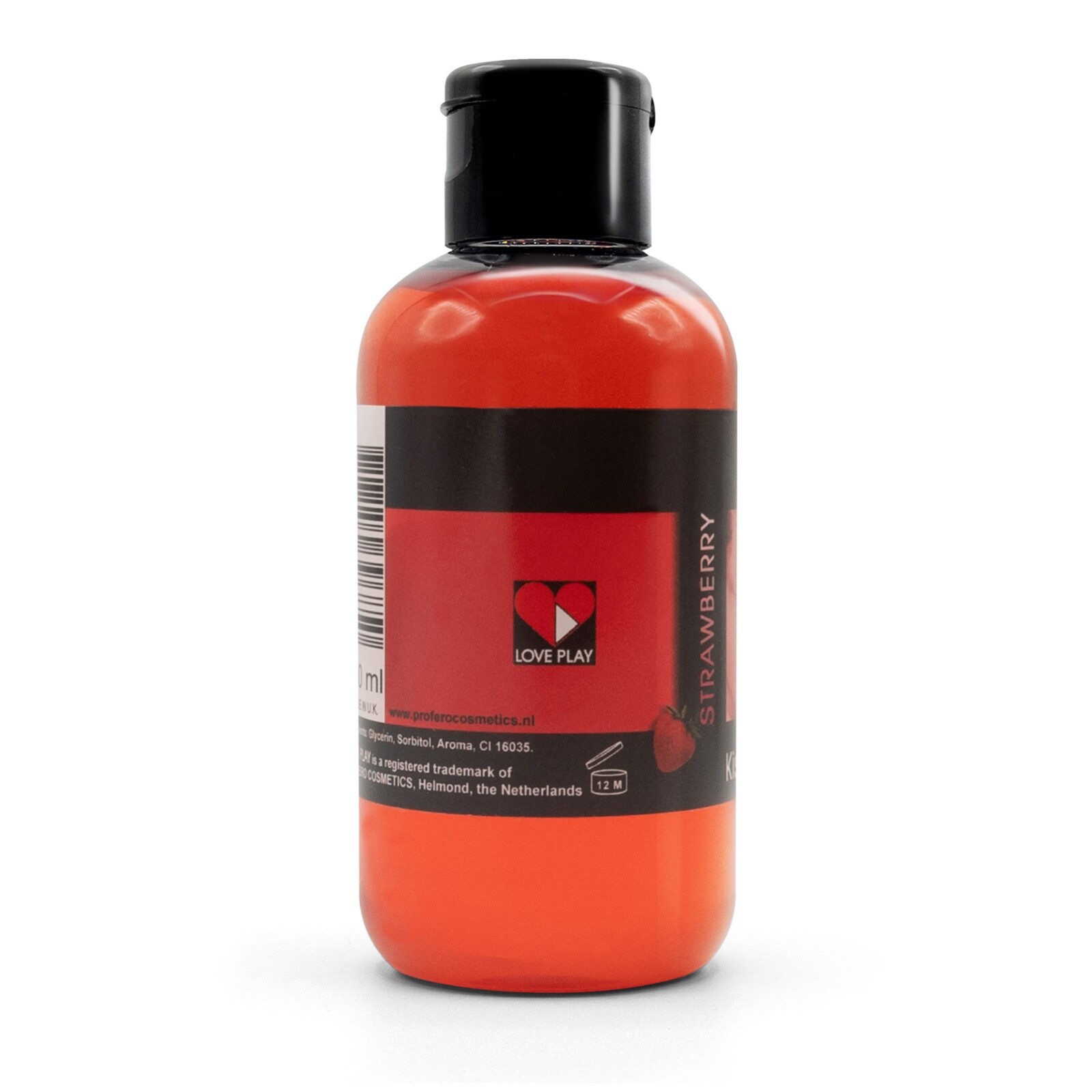 Strawberry Edible Body Oil - LOVE PLAY Nights Vegan Kissable Oils