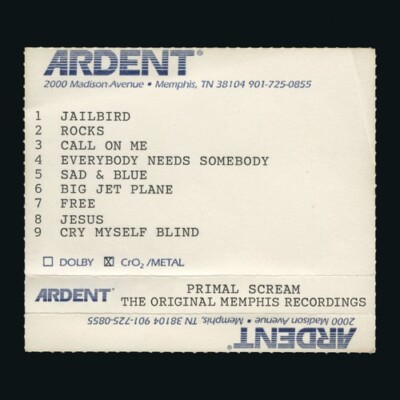 Primal Scream - Give Out But Don't Give Up: The Original Memphis