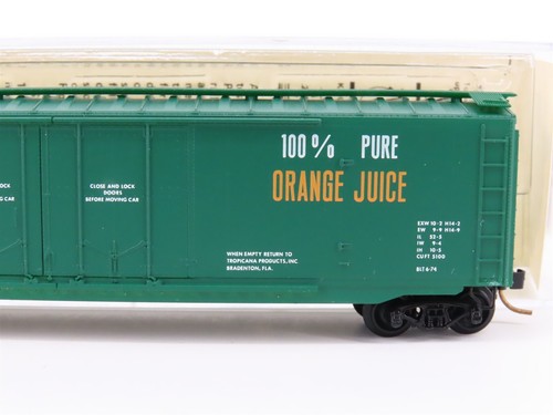 N Kadee Micro-Trains MTL 36010 USLX Tropicana Orange Juice 50' Box Car #13083 - Picture 3 of 6