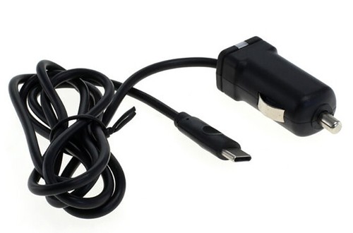 Huawei Nova 2 Support de Voiture 360° Rotatif 12-24V Câble Chargeur Usb-C - Photo 2/6