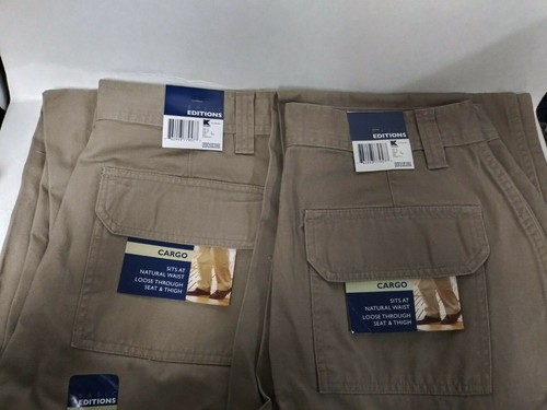 2 Basic Editions Cargo Pants Size 30x29 