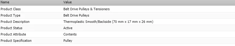 Puertas de polea de correa de transmisión para VOLKSWAGEN BORA L4-1,9 L 2007 Foto 2 de 4