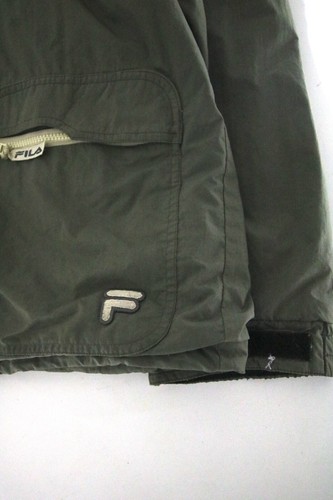 VINTAGE 90'S MEN KHAKI FILA SKI PARKA JACKET - SIZE L - Picture 5 of 11
