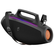 SKULLCANDY BARREL BLUETOOTH BOOMBOX SPEAKER WATER-RESISTANT - BLACK
