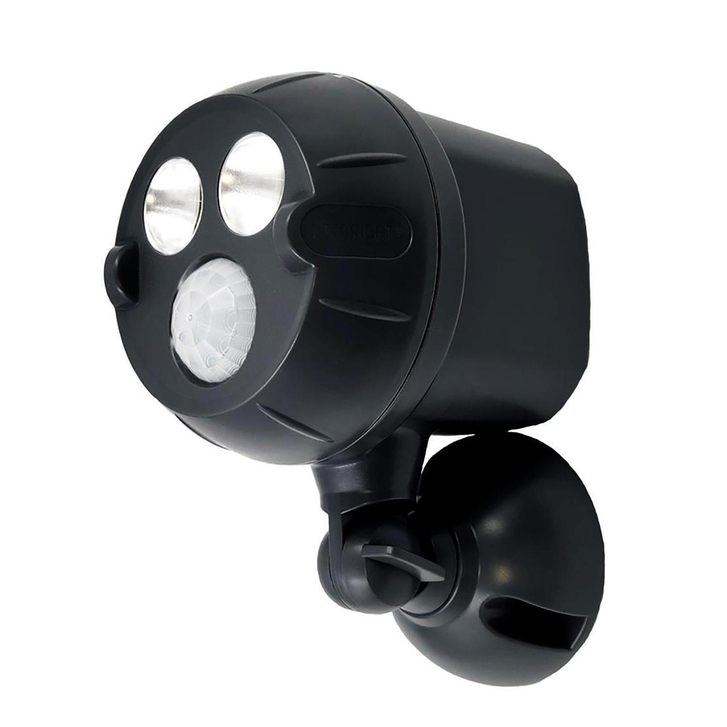 New HSN Mr Beams NetBright Motion Activated Spotlight MBN391 Black 2890₽