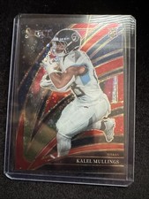 2025 Panini Select - Club Level Kalel Mullings Red Disco #227 (RC) /49