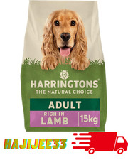 Complete Dry Adult Dog Food Lamb & Rice 15kg - Made with All Natural Ingredients 2.15 per kilo