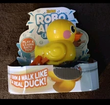 ZURU Robo Alive Junior Swimming Duck Bath Toy, Water-Activated Fun