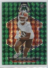 2024 Panini Mosaic Rookies Green Mosaic Prizm Jamari Thrash #394 14dq