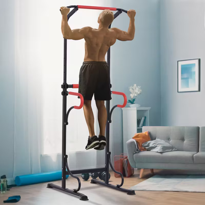 Banc de musculation compact pour salon avec station de traction - 2