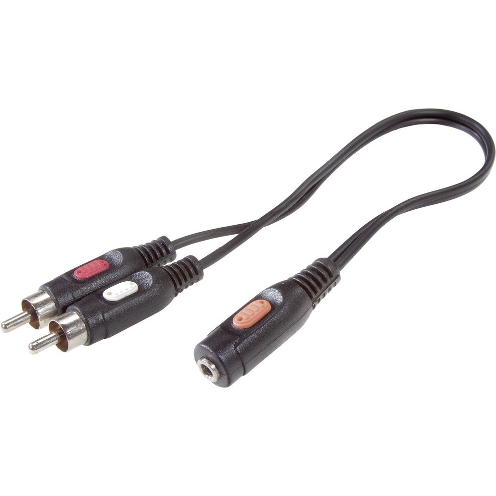 Акустическая система SpeaKa Professional SP-7870256 Cinch Klinke Audio Anschlusskabel 2x Cinch- 2290₽