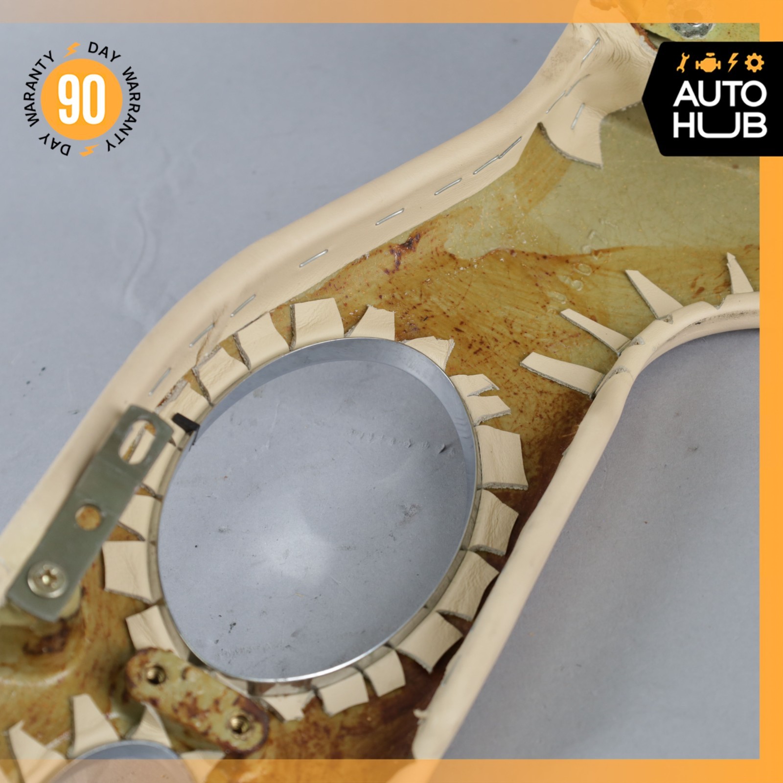 99-02 Rolls Royce Seraph / Arnage Left Side Outer Dashboard Trim Panel Beige OEM
