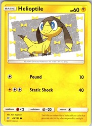 Helioptile 49/181 Common Team Up