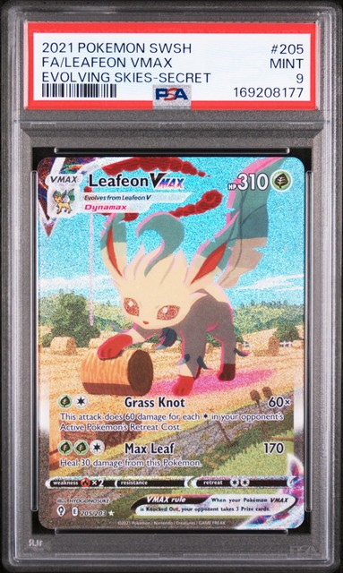 Leafeon VMAX #205 (Evolving Skies (2021))