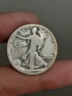 1917- S WALKING LIBERTY HALF DOLLAR OBVERSE MINT MARK #2