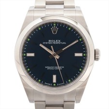 Rolex Oyster Perpetual 39 114300 SS SS AT Blue-Face