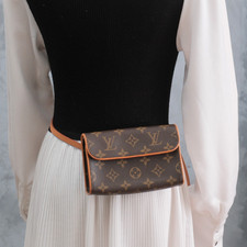 Louis Vuitton Pochette Fiorentina Monogram Cintura in Vita Borsa M51855 Bum Bag Cintura M