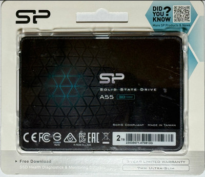 Silicon Power A55 2TB, Internal, 2.5 inch Solid State Drive NEW SEALED