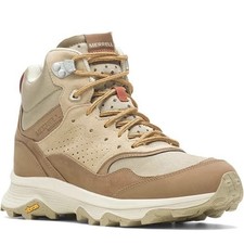 Merrell Speed Solo Mid Trail Hiking Boots Waterproof Womens 9 Tan