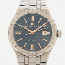 Maurice Lacroix Icon AI6008-SS002-331-1 SS SS AT Gray-Face 3 Extra Links