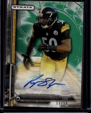 2014 Topps Strata #164 Ryan Shazier Autographs Emerald #/50