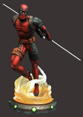 MARVEL GALLERY - DEADPOOL - DIAMOND SELECT - FIGUR - PVC DIORAMA - NEU