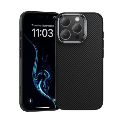 Benks iPhone 14 Plus Hülle mit Magsafe Feuerzeug Design Stoßfest - Schwarz
