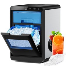 Kndko Nugget Ice Makers Countertop, Pebble Ice Machine  Crushed Ice Maker 44Lbs