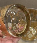 6 Culver Valencia Gold Gilded Filigree Lowball Rock Glasses 22K MCM Barware  — photo 7