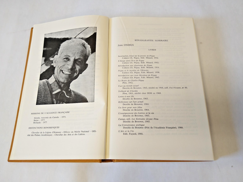 Hommage A Jean Onimus: Annales De La Faculte Des Lettres Et Sciences Humaines - Picture 3 of 4