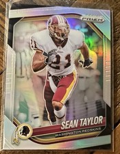 Panini 2025 Prizm Silver Sean Taylor #105 Washington Commanders NFL Football