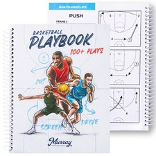 Basketball Playbook - Coaches Journal Notebook with Over 100+ Plays - Perfect...