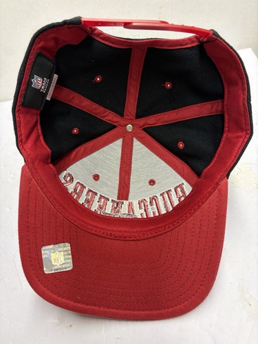 Vintage Tampa Bay Buccaneers Reebok Adjustable Snapback Hat Mens Red/Blue Used - Picture 5 of 7