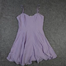 Talula Dress Womens 4 Mini Purple Sweetheart A-Line Fit Flare