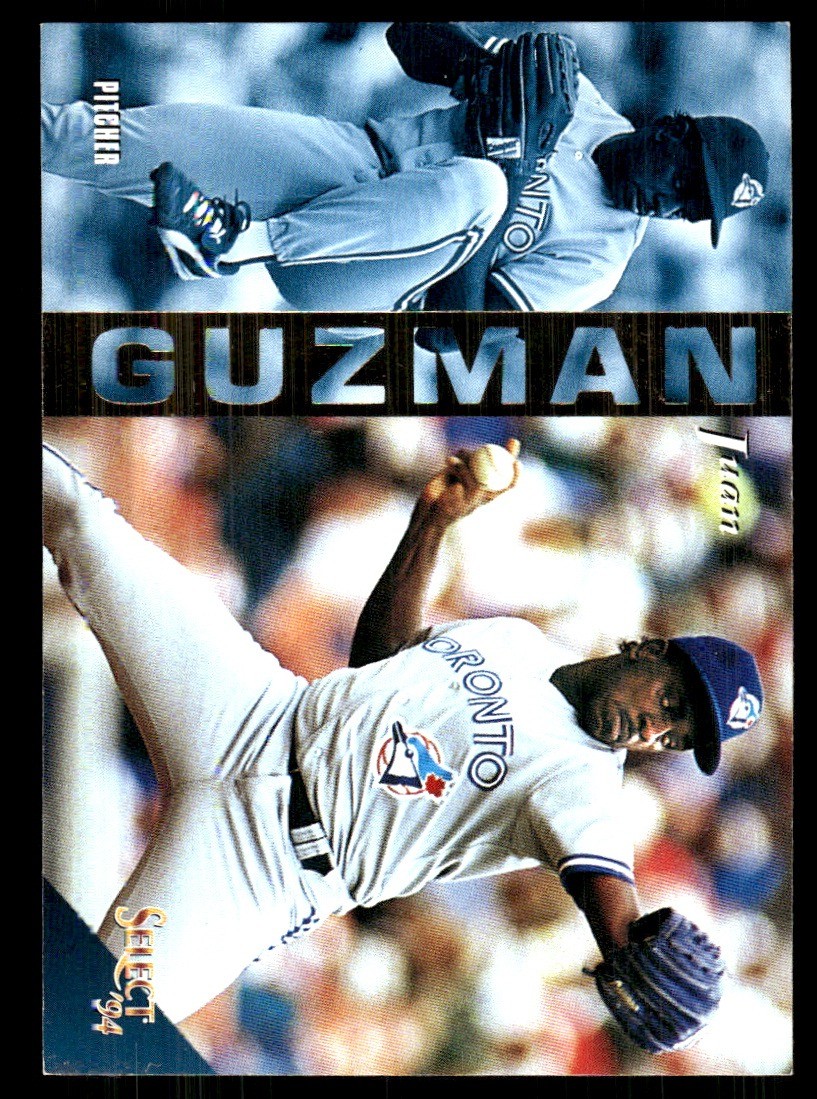 Juan Guzman 1994 Select #253 Blue Jays FREE SHIPPING StackedPacks