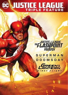 Justice League: Flashpoint Paradox / Superman Doomsday / Green Lantern: Firs...