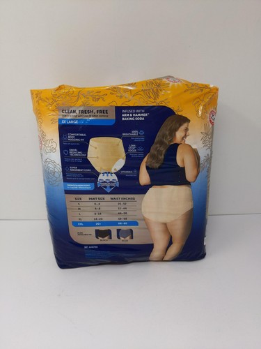Fitright Fresh Start Incontinence And Postpartum Underwear For Women, Xxl, Beige - Picture 4 of 5