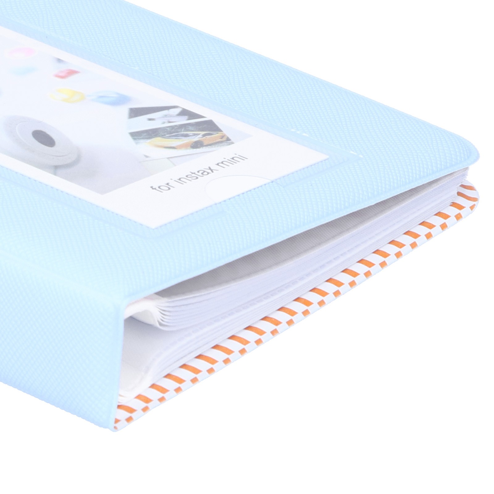 64 Pockets Photo Case Durable Storage Album For Mini Easy To Use
