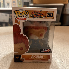 Funko Pop! Games Street Fighter Akuma #203 GameStop Exclusive Vinyl Figure