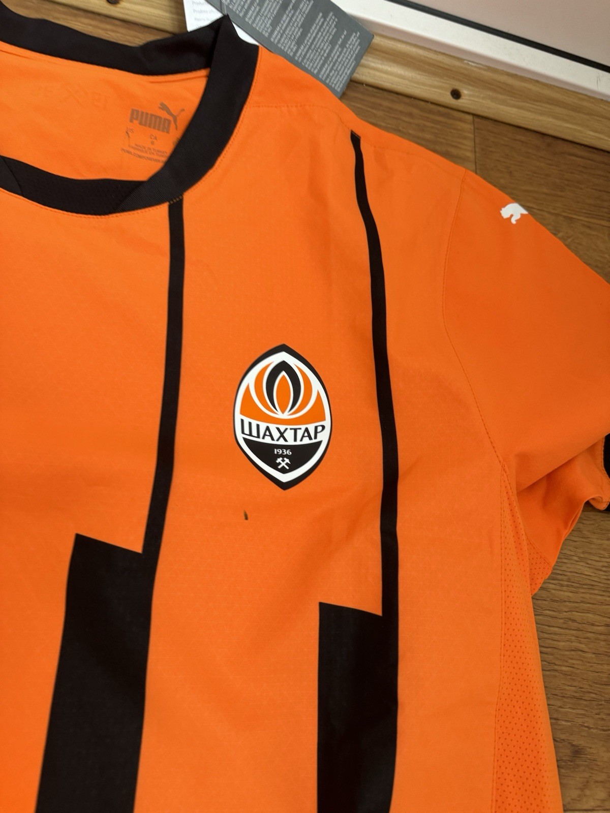 Shakhtar Donetsk 2023-2024 Away Authentic Jersey Player Issue Shirt  sz L thumbnail 4