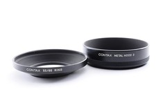Contax Metal Lens Hood 3 / 55/86 Ring Excellent 5 Z2138