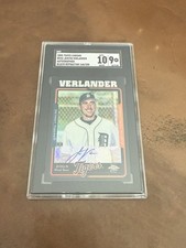 2005 Topps Chrome - Justin Verlander #242 Black Refractor /200 (AU, RC)