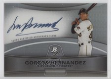 2010 Bowman Platinum Auto Refractor Gorkys Hernandez #BPA-GH Auto hb8