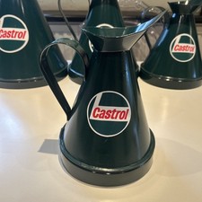 Castrol Motor Oil Jug Can Pourer Decorative Piece Garage Gift Green Small