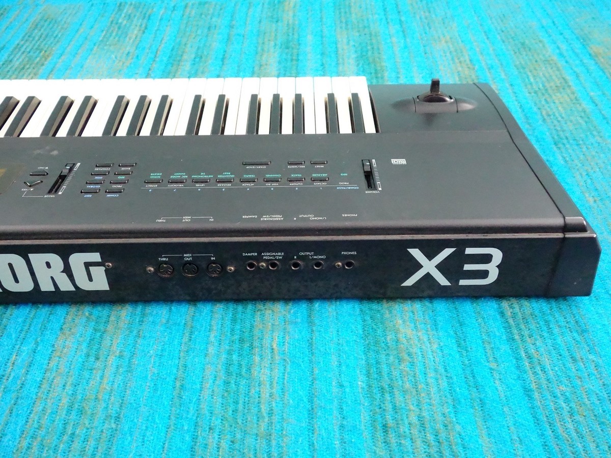 Korg X3 Music Workstation Synthesizer - New Internal Battery