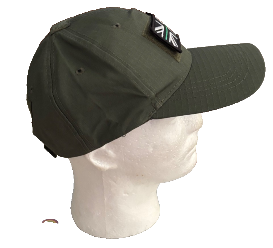 Ambulance Thin Green Line Union Jack Embroidered Baseball Cap Hat Paramedic