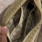 Aimee Kestenberg Beige Woven Waist Pack Belt Bag Zip Closure Adjustable Strap — photo 8