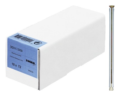 E-NORMpro Metallrahmendübel 10 x 72 mm - 100 Stück